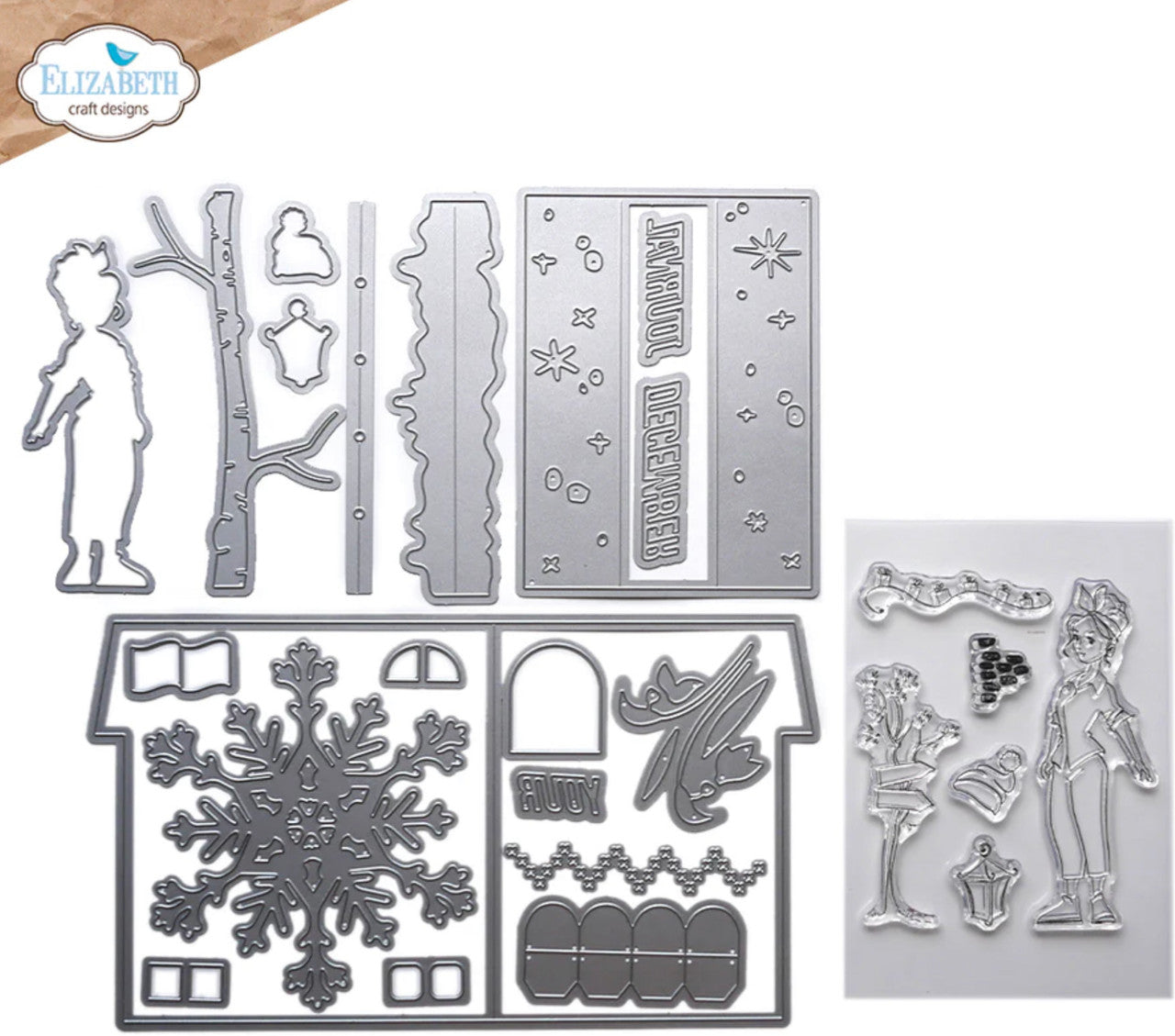 Elizabeth Craft Designs Vakantie *Speciale kit*